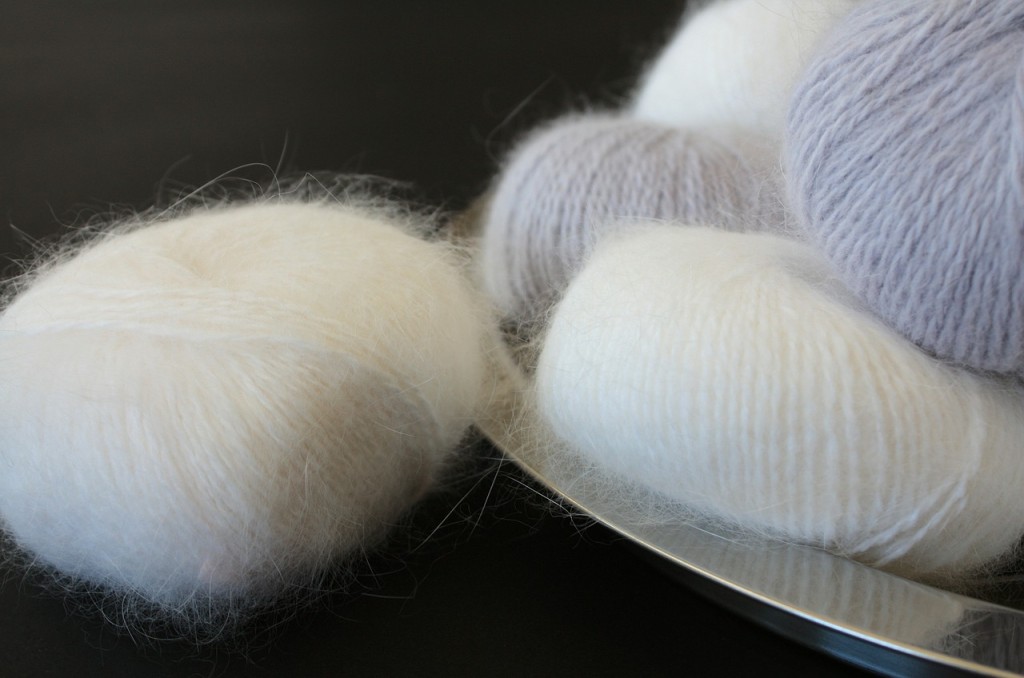 Pelote de laine angora, une fibre naturelle et originale