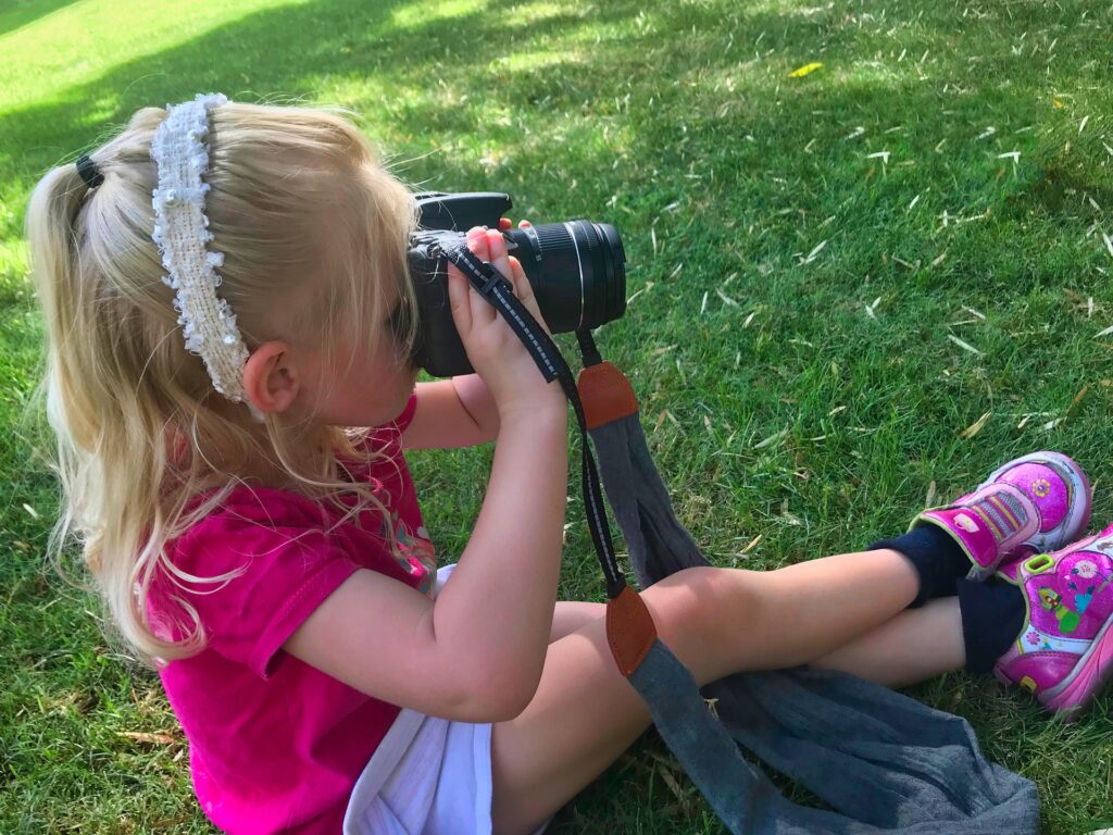 initier un enfant à la photographie